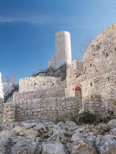 Ruins of medieval castle Smolen — Stock Photo, Image