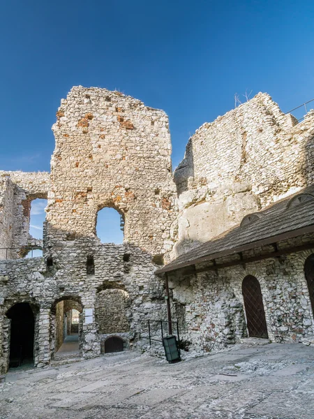 Ruins of medieval castle Ogrodzieniec — Stock Photo, Image
