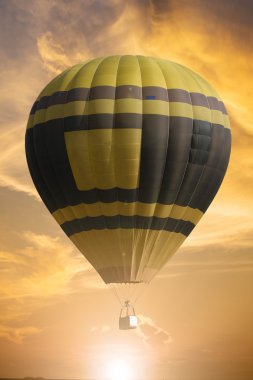 Sıcak hava balonu zamanla Twilight