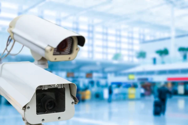 Cctv Säkerhet Kameran Spela Videon Till Ordningsmanen Din Plats — Stockfoto