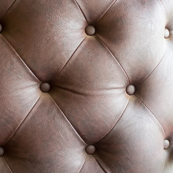 Genuine Leather Modern Brown Texture Vintage Style — Stock Photo, Image