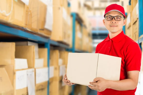 Delivery service to customer — Stock Photo, Image