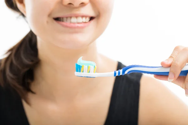 Brosse à dents soins dentaires — Photo