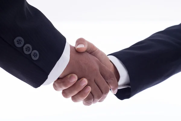 Business Man Stretta Mano Accordo Con Partnership Concordare Loro Attività — Foto Stock