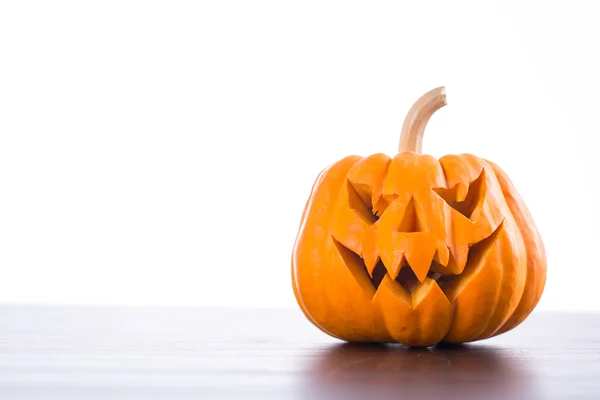 Halloween Pumpkin Lantern Scary Face October — Stock Photo, Image