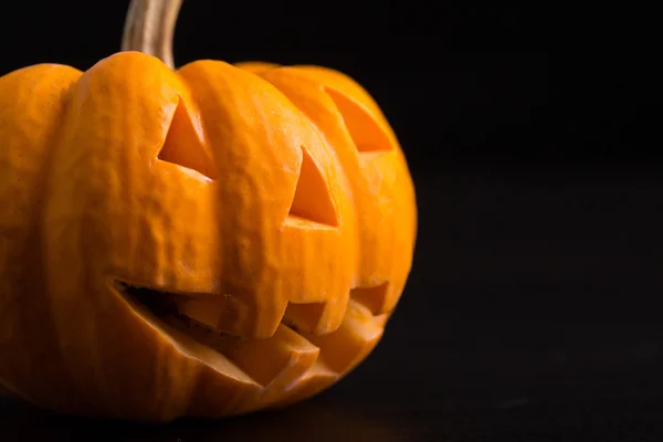 Halloween Pumpkin Lantern Scary Face October — Stock Photo, Image