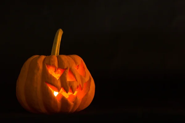 Halloween Pumpkin Lantern Scary Face October — Stock Photo, Image