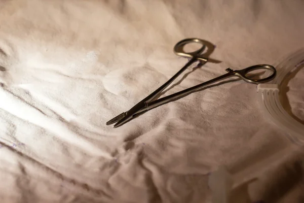 Медицинские Ножницы Резки Труб — стоковое фото