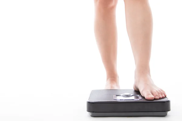 Maatregel schalen voor controle van uw gewicht — Stockfoto