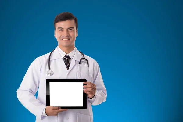 Doctor Holding Digital Tablet — Stock Photo, Image