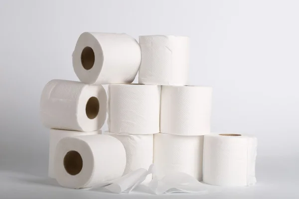 Rolo de papel higiênico — Fotografia de Stock