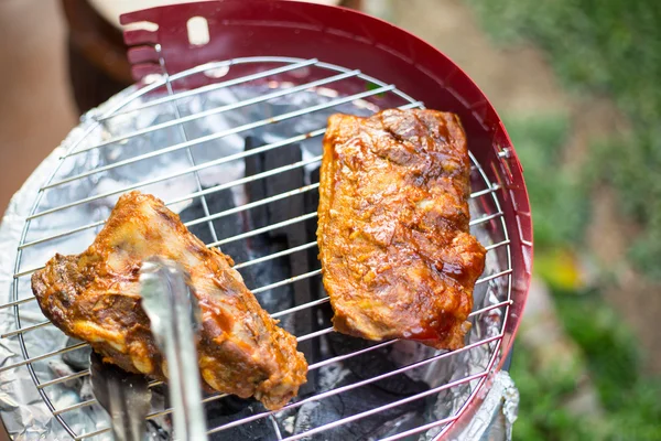 バーベキュー グリル豚肉肉料理 — ストック写真