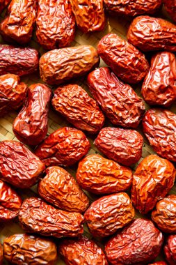 Çin jujube kuru meyve geleneksel Çin yemeği. Tarım ürünleri..