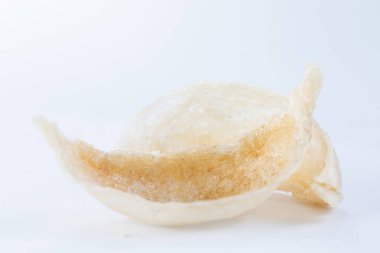 Yuvadaki ham maddeyi yut. Sağlıklı beslenmek için pahalı yemekler. Geleneksel ham madde. Sağlıklı yemek..