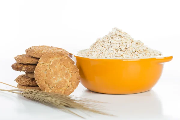 Oatmeal cook — Stock Photo, Image