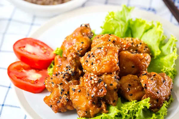 Sesame chicken — Stock Photo, Image