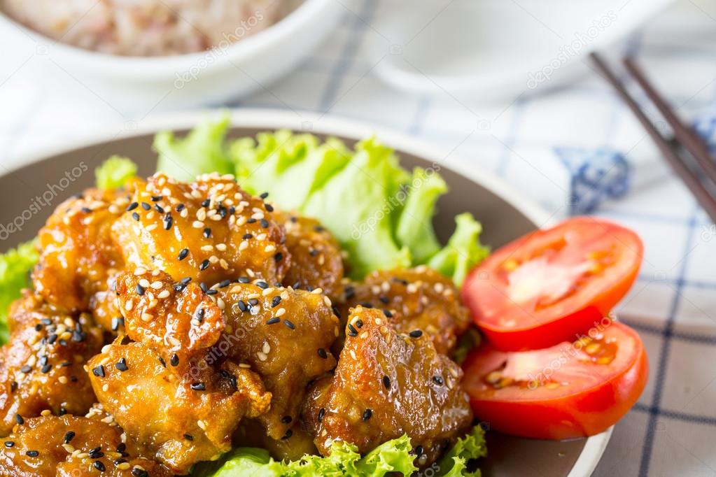 Sesame chicken 