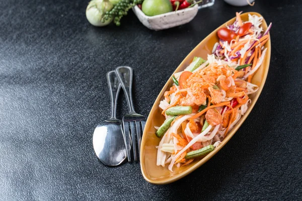 Thai papaya salad — Stock Photo, Image