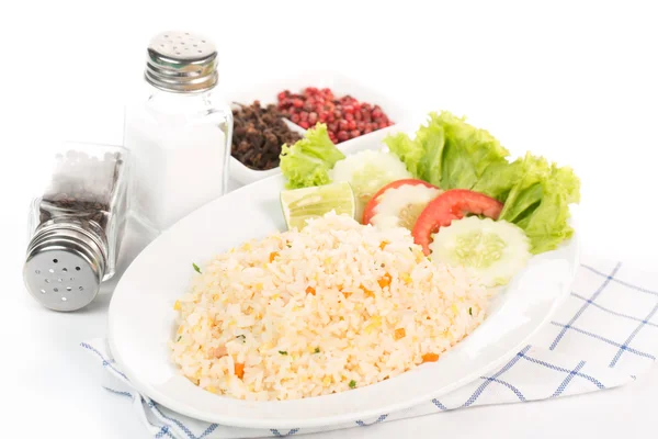 Fire rice with thai style — Stock Photo, Image