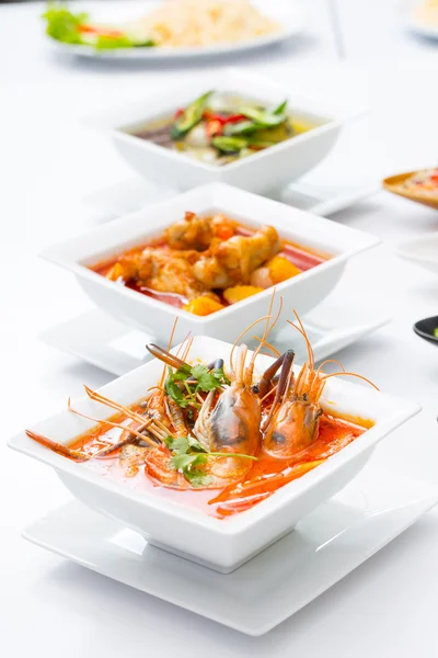 Collection Thai food — Stock Photo, Image