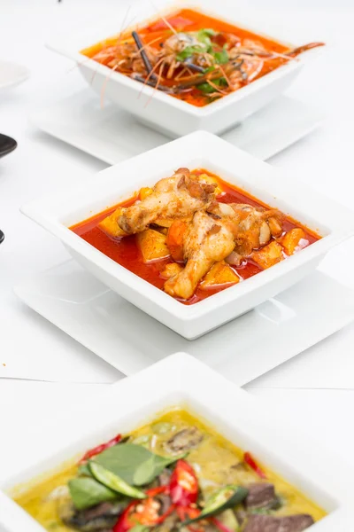 Muss Sa Man Kai Thai curry Chicken spicy — Stock Photo, Image