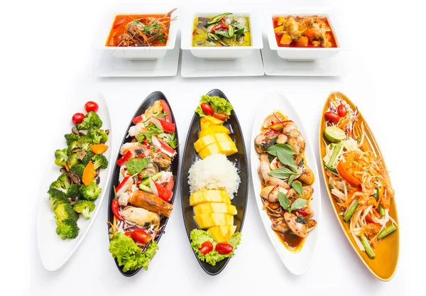 Collection Thai food — Stock Photo, Image