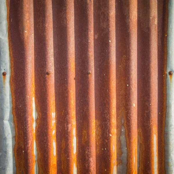 Tin Roof abstract rusty — Stock Photo, Image