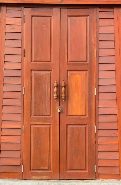 Thaiföld régi ajtó — Stock Fotó