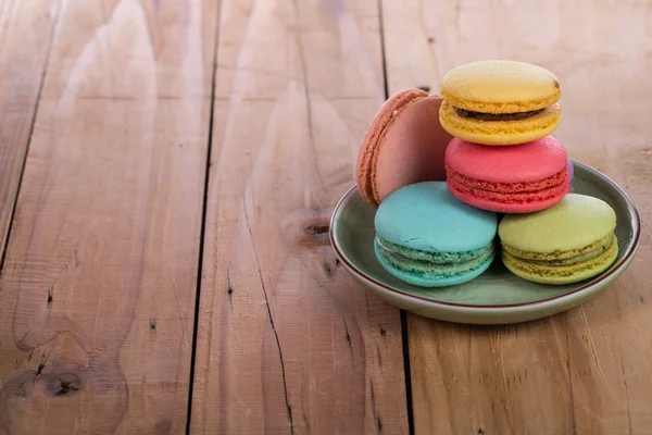 Mandelkaka söta dessert franska rätter stil — Stockfoto