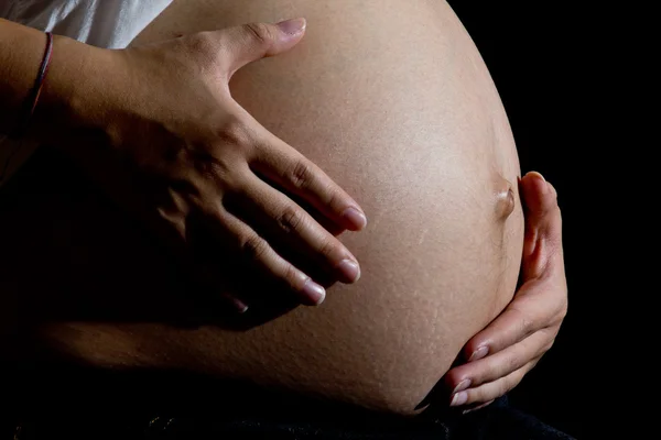 Mulher grávida maravilhosa — Fotografia de Stock