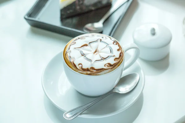 Tasse Kaffee zur Kaffeepause — Stockfoto