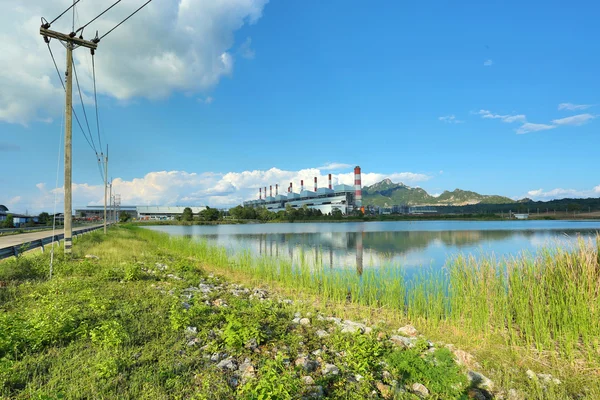 Coal fired power plant y — Stock Photo, Image