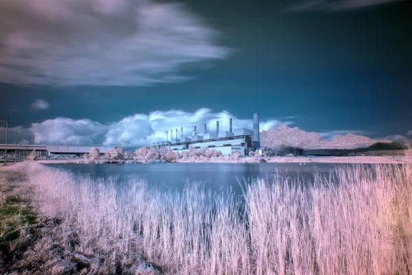 Coal fired power plant — Stock Photo, Image