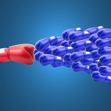 Boks eldivenleri meydan