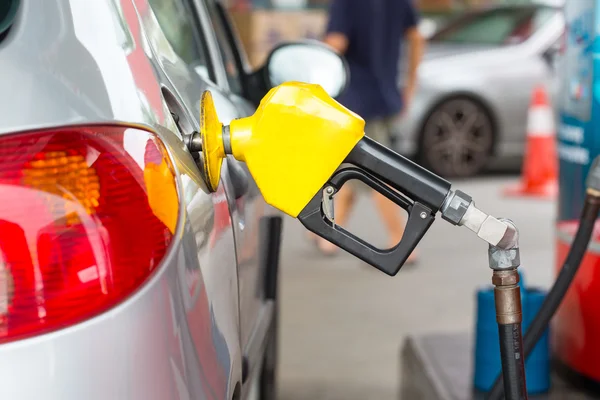 Brandstof station dienst opvulling energie — Stockfoto