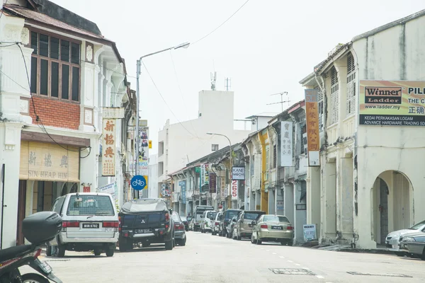 George Town, Penang, Maleisië - Circa 26 maart 2015: Old Building — Stockfoto