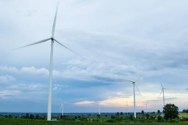 Green Energy turbiny skrzydła — Zdjęcie stockowe