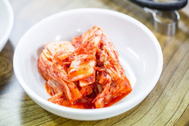 Kimchi Kore gıda tablo