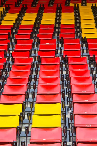 Muchos asientos en el estadio —  Fotos de Stock