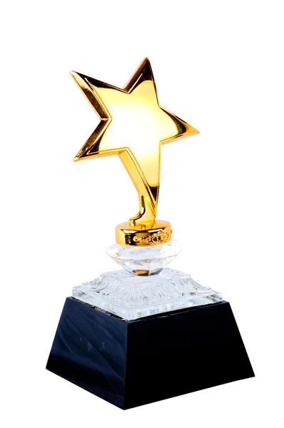 Nagroda gwiazda dla Ciebie zwycięzca ludzi — Zdjęcie stockowe