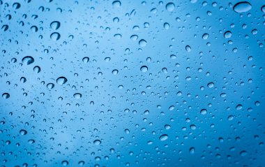 Mavi su damlası arkaplanı