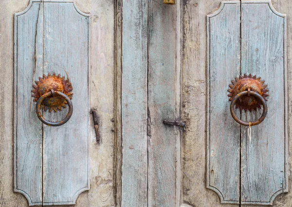 Vintage ajtó európai stílus — Stock Fotó