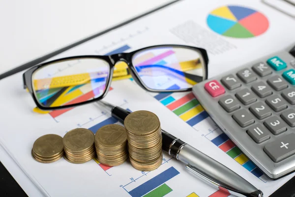 Finance  planning your business. — Stock Photo, Image