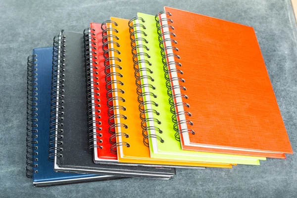 Carnet de notes coloré — Photo