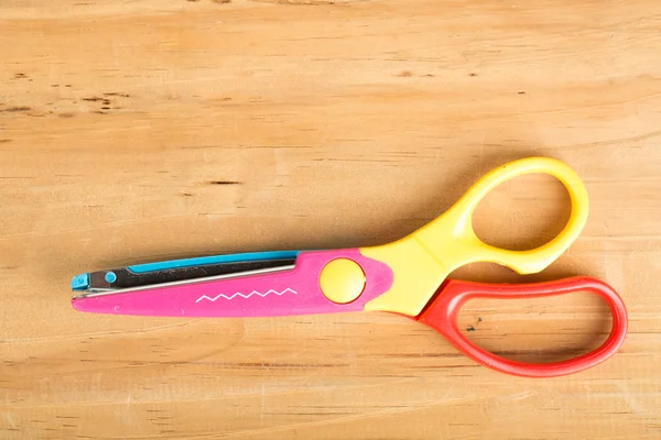 Zigzag scissors — Stock Photo, Image