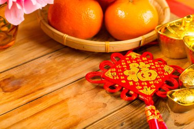 Çin yeni yılı dekorasyon karakter 