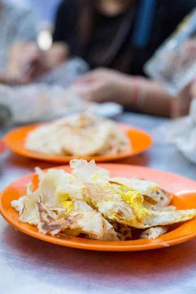 Roti Canai Makanan Untuk Sarapan — Stok Foto