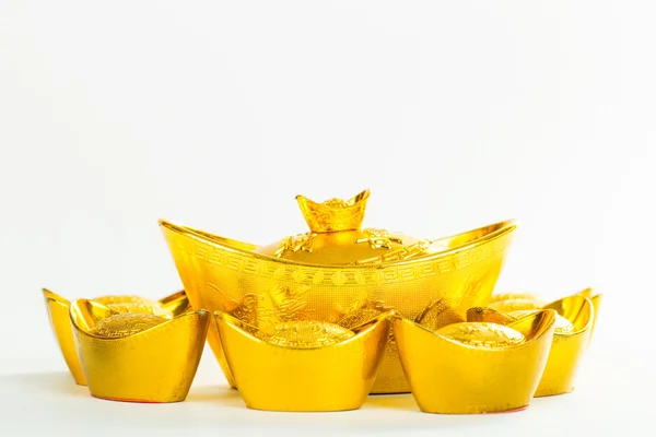 Čínská Tradiční Dekorace Zlaté Peníze Nový Rok Zdobí — Stock fotografie