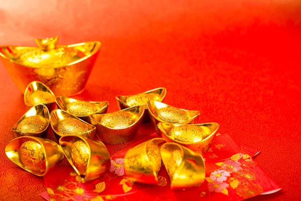 Çin Yeni Yılı Altın Para Dekorasyon — Stok fotoğraf