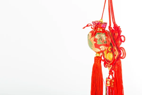 Çin yeni yılı dekorasyon karakter "Fu ile" — Stok fotoğraf